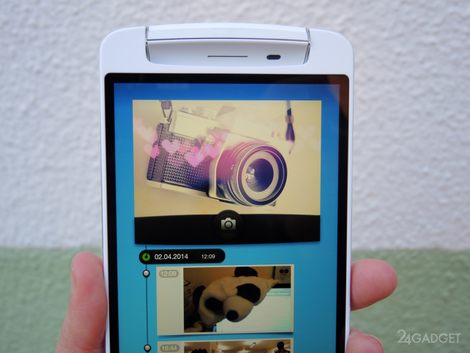 Обзор OPPO N1 —  огромного нестандартного смартфона с поворотной камерой