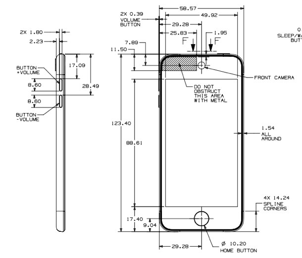 Схема iphone 5