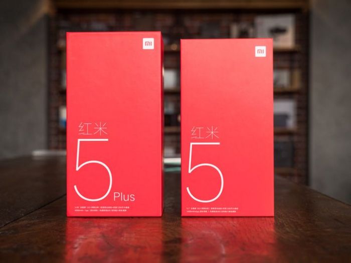 коробка Xiaomi Redmi 5, Xiaomi Redmi 5 Plus