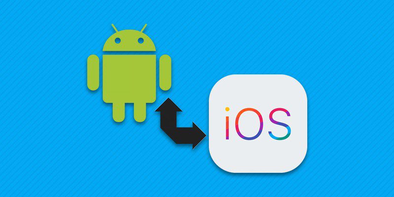 Перемещение информации с Android на iPhone.