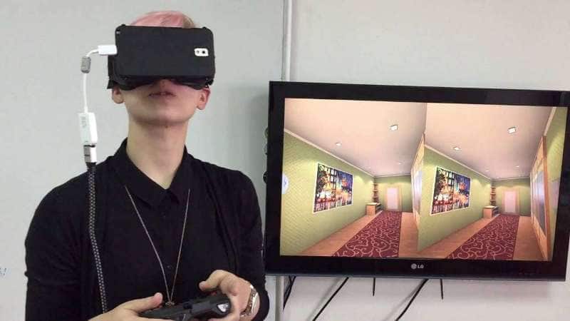 пример работы виртуальной реальности.