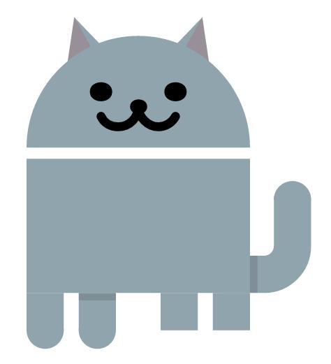 Эмоджи-кот в Android Nougat
