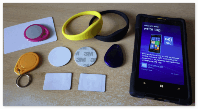 NFC метки для телефона