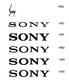 Современный логотип Sony был утвержден в 1973 году