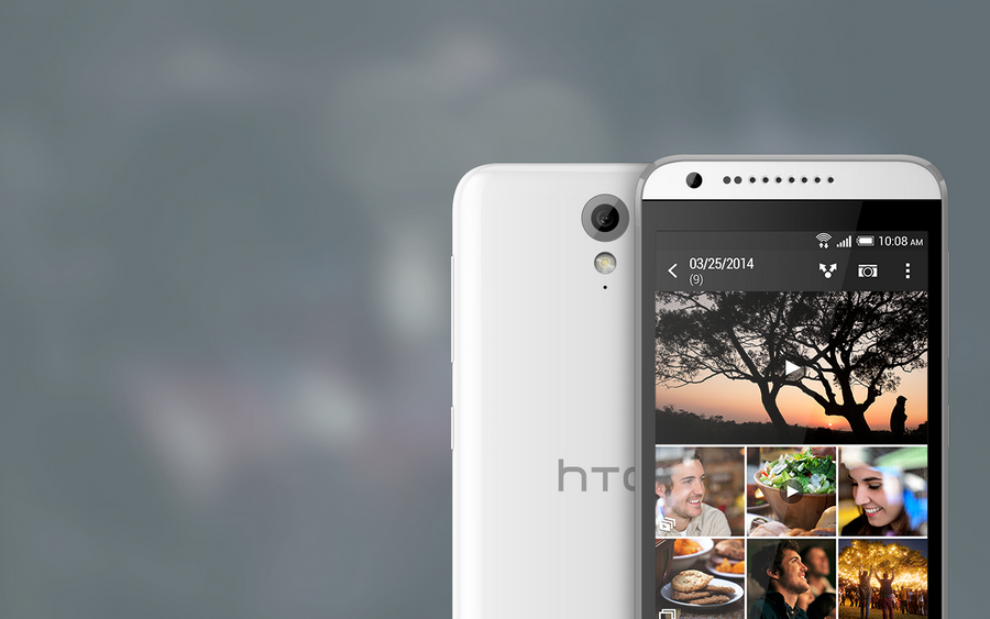 HTC Desire 620-Global ksp camera marble white