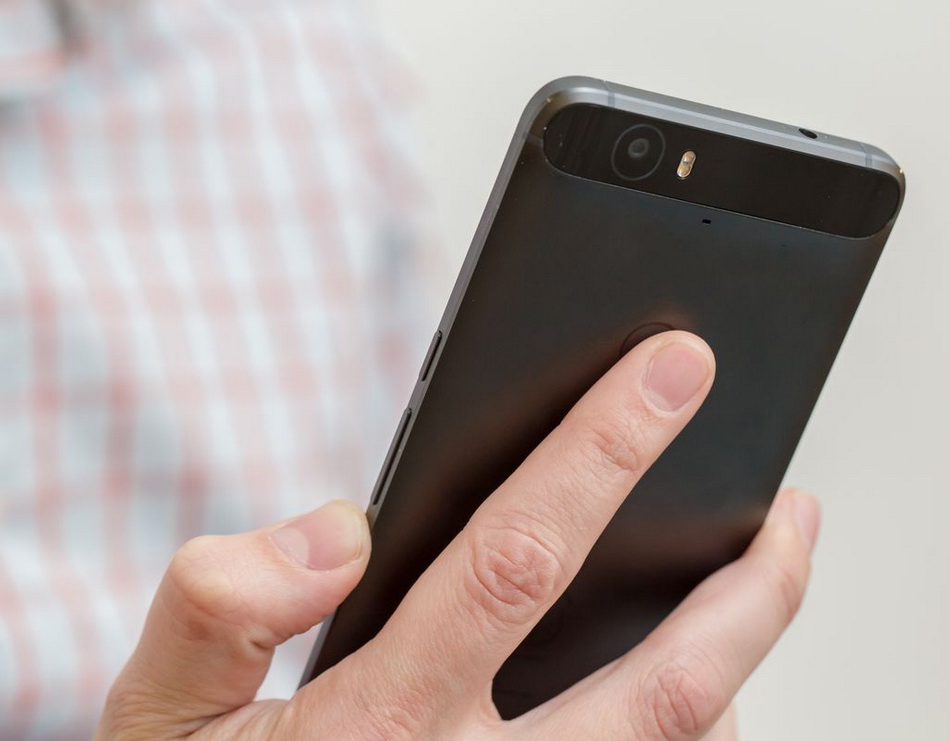 Huawei Nexus 6P-сканер отпечатков пальцев фото 
