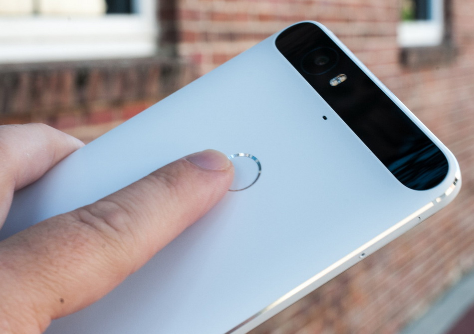 Huawei Nexus 6P-сканер отпечатков пальцев