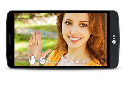 LG G3 Stylus Dual D690-камера съемка с помощью жестов