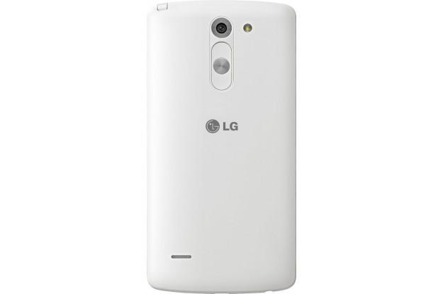 LG G3 Stylus Dual white-задняя панель