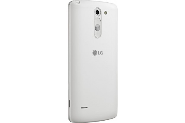 LG G3 Stylus Dual white-задняя панель 
