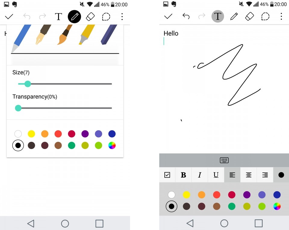 LG G5-приложения скриншот