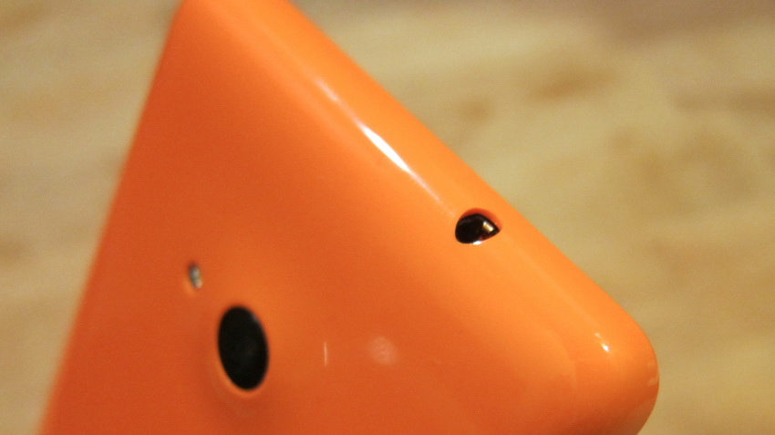 Microsoft Lumia 535 Orange-Аудиоразъем