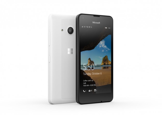 Microsoft Lumia 550 White-экран и задняя панель