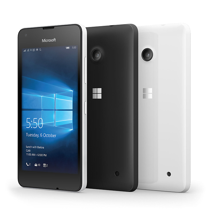 Microsoft Lumia 550-ракурсы и расцветки