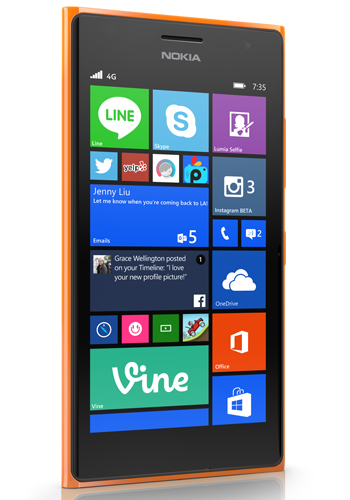 Nokia Lumia 730 - Экран
