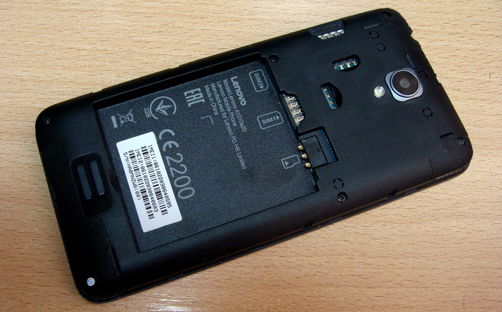 Обзор смартфона Lenovo A Plus (A1010A20) – под крышкой