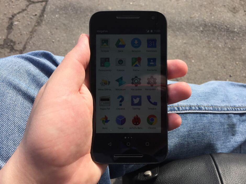 Обзор смартфона Motorola Moto G - дисплей