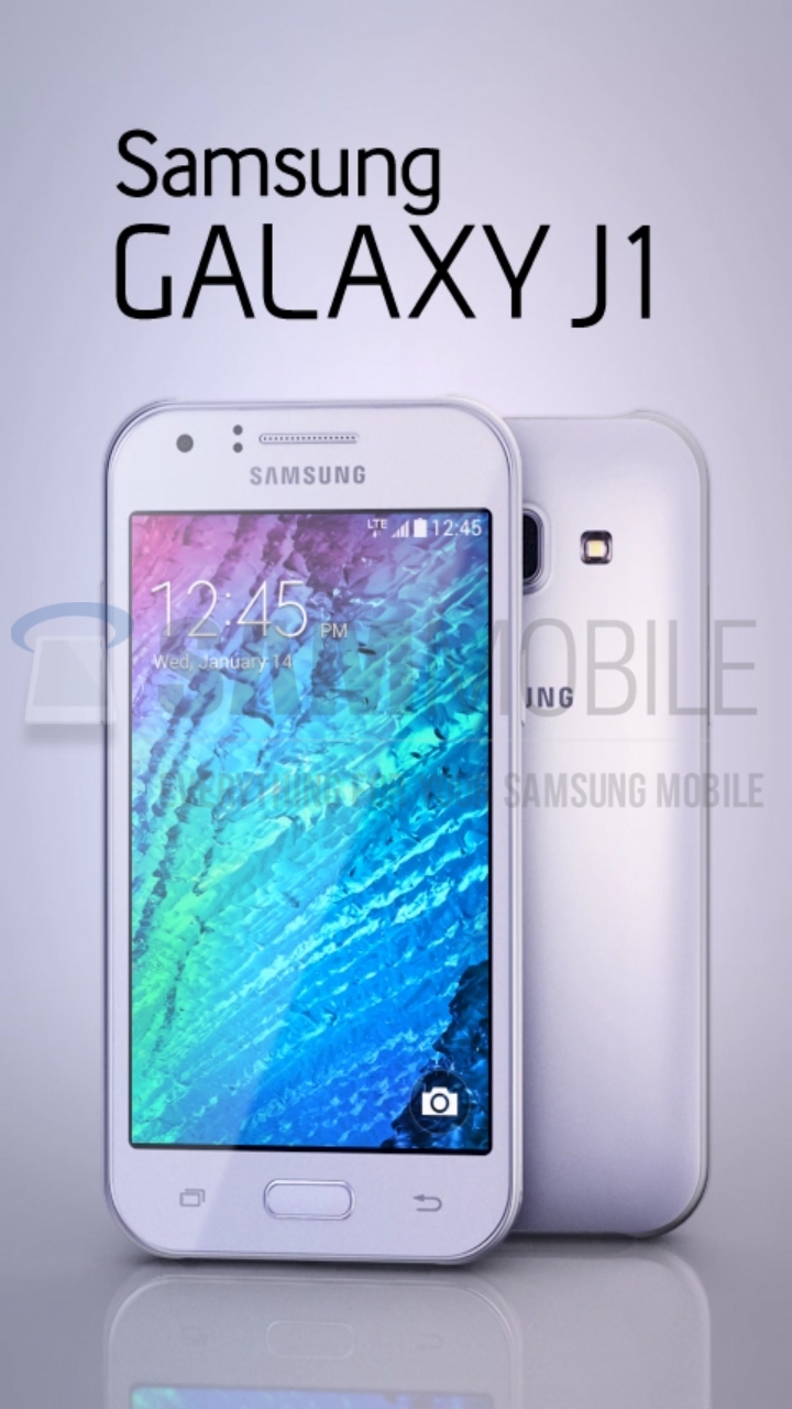 Samsung Galaxy J1-Два ракурса