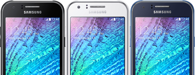 Samsung Galaxy J1 - передняя панель