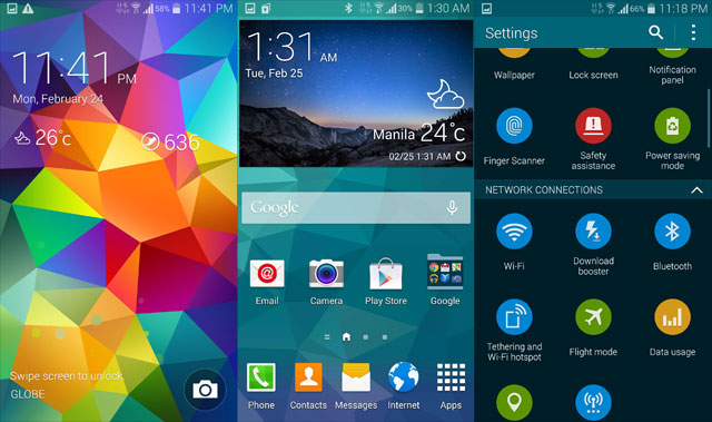 Samsung Galaxy J1 - touchwiz - 2 скриншот