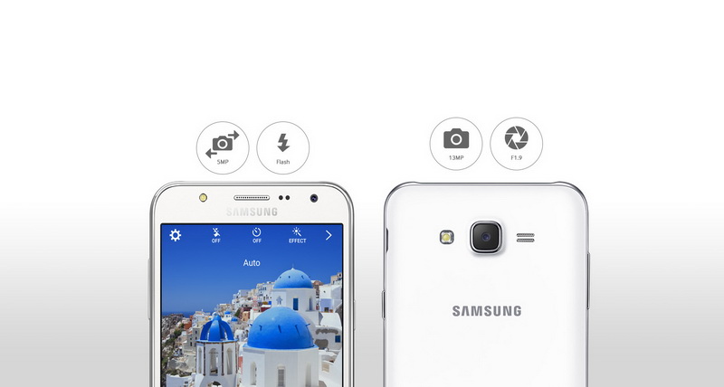 Samsung Galaxy J5 - Камеры