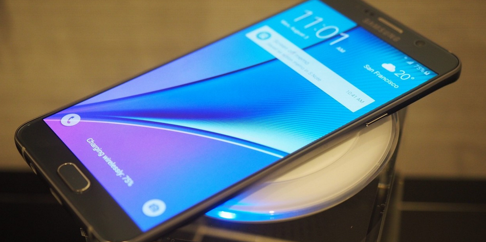 Samsung Galaxy Note 5-беспроводная зарядка