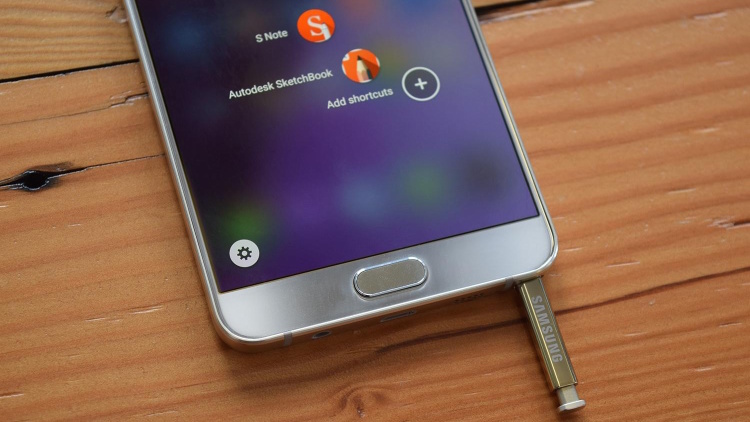Samsung Galaxy Note 5-общий вид смартфона