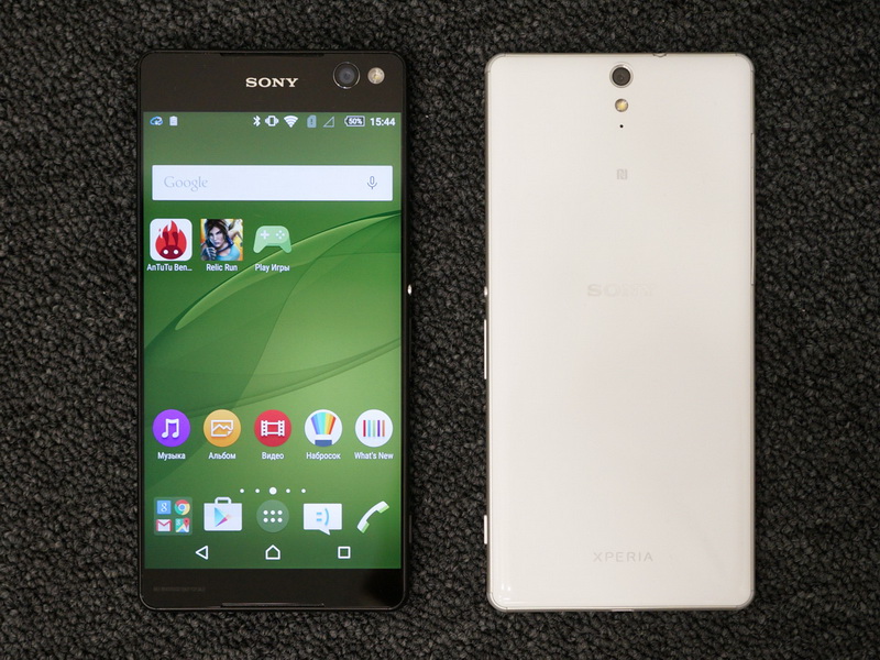 Sony Xperia C5 Ultra - Дизайн