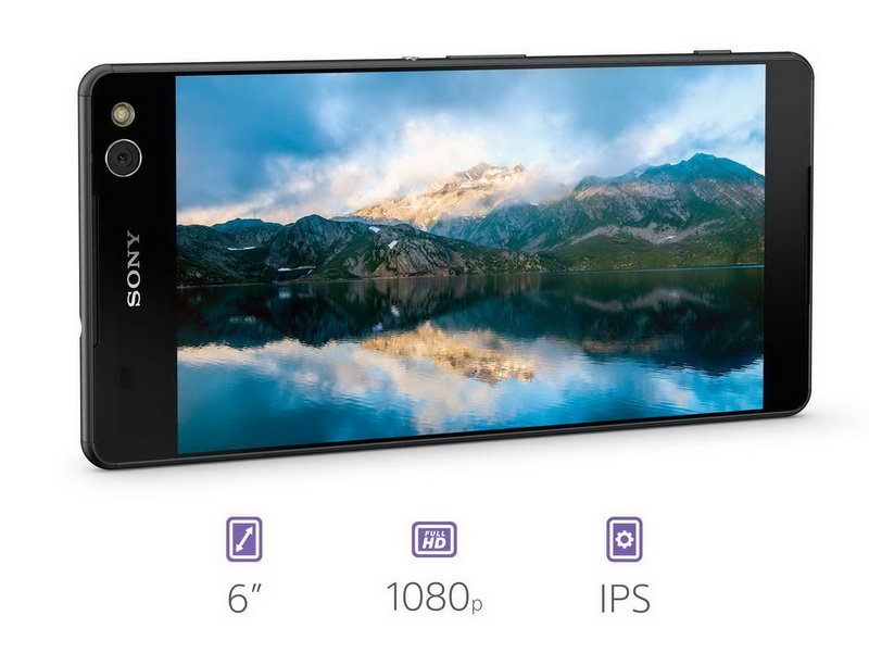 Sony Xperia C5 Ultra - Характеристики дисплея