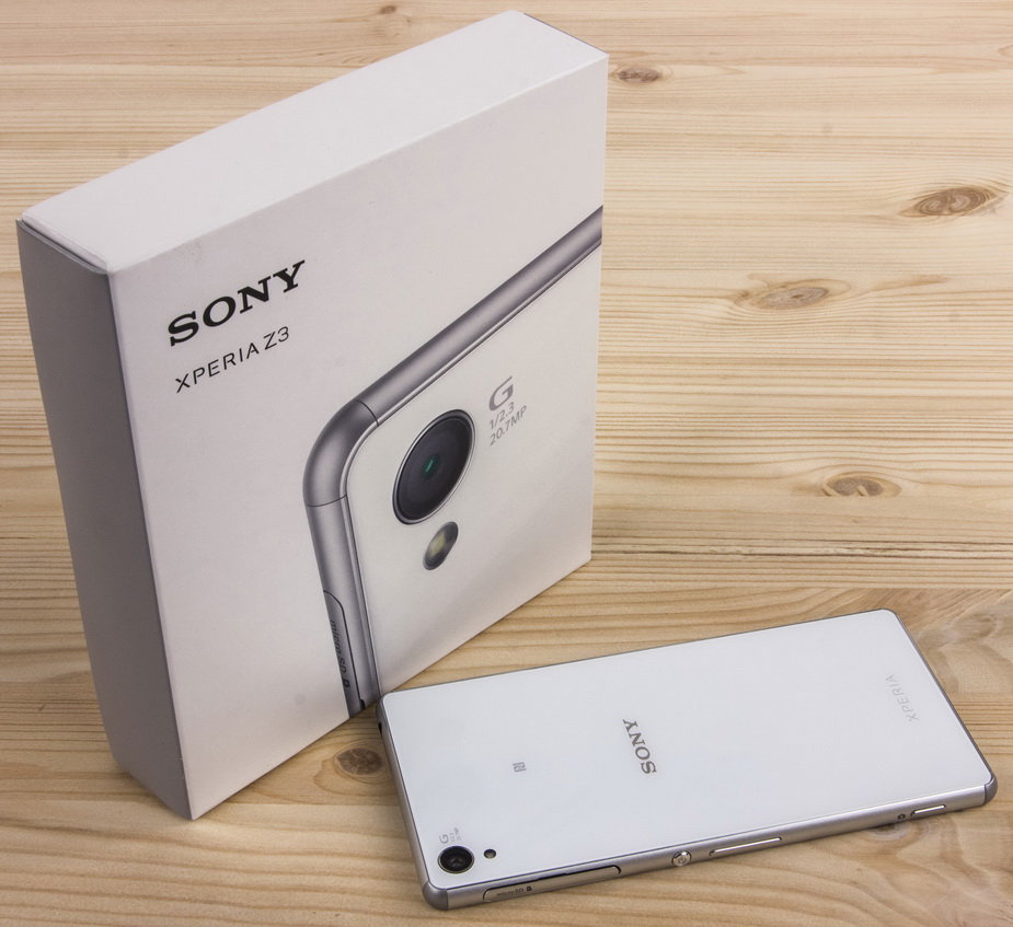 Sony Xperia Z3- Комплект поставки