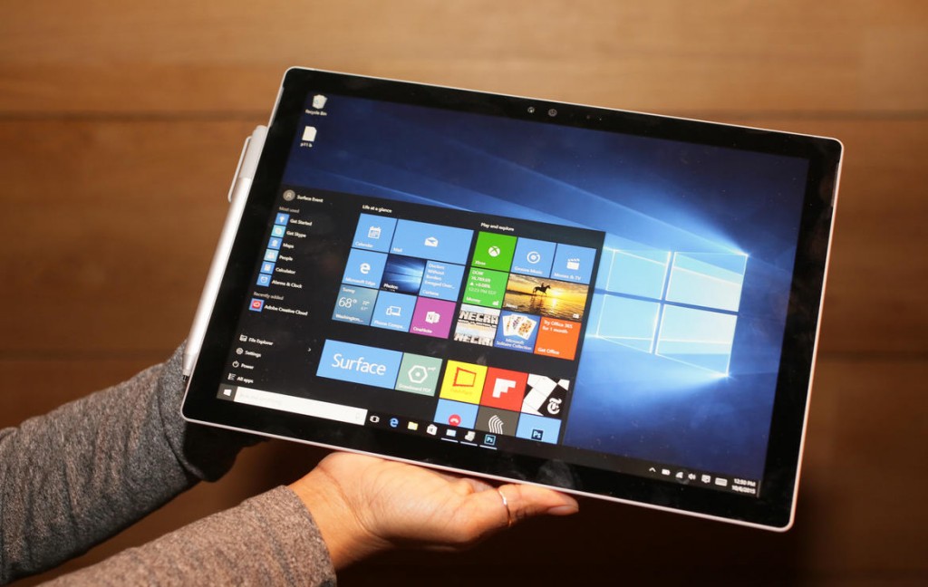 Microsoft Surface Pro 4 стал больше - теперь планшет имеет 12.3-дюймовый дисплей