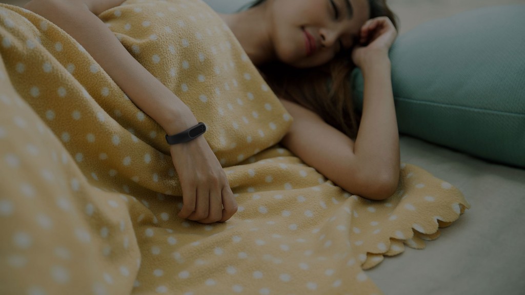 Ещё одна функция Xiaomi Mi Band 2 - отслеживание сна