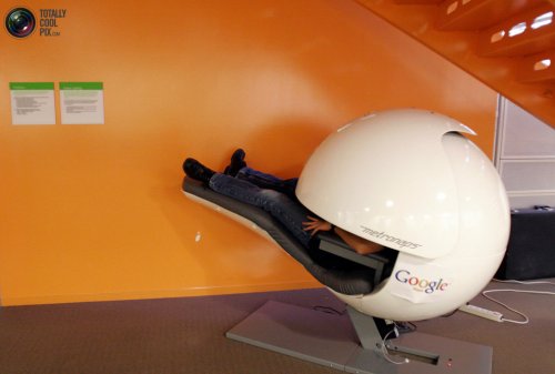Шикарный офис компании Google
