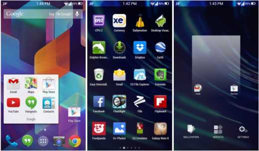 Android 4.4 KitKat Launcher