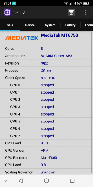 CPU-Z процессор