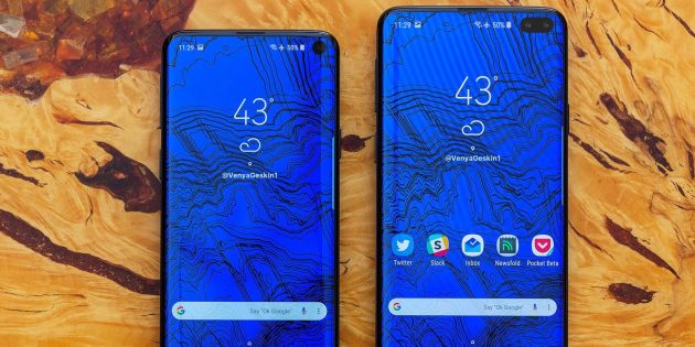 Смартфоны 2019 года: Samsung Galaxy S10 Lite и Galaxy S10 Plus