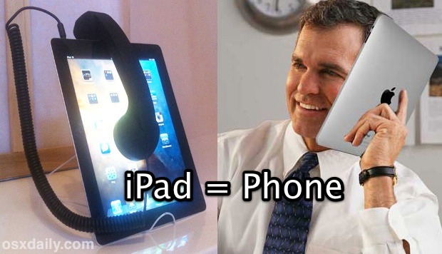 Use the iPad as a Phone