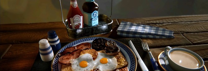 Пользователи создали гиперреалистичные завтраки в Dreams
