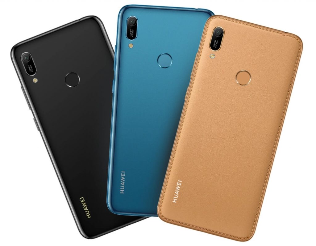 цветовые варианты оформления Huawei Y6 2019