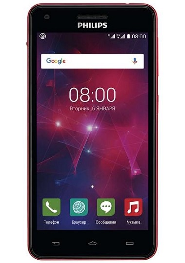 Philips Xenium V377 до 100 долларов