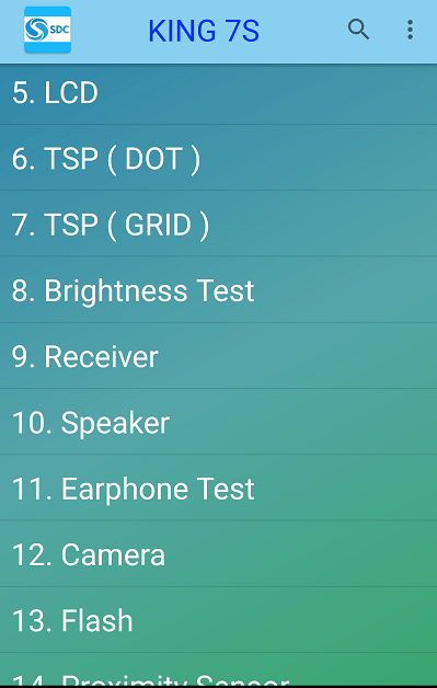 Device Checker *SAM*.