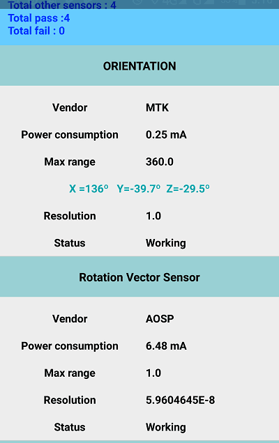 Device Checker *SAM* диагностика.