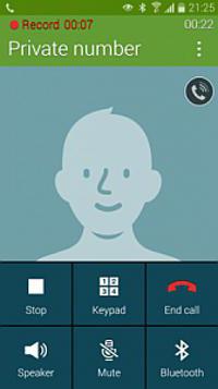 как записать разговор на телефоне samsung