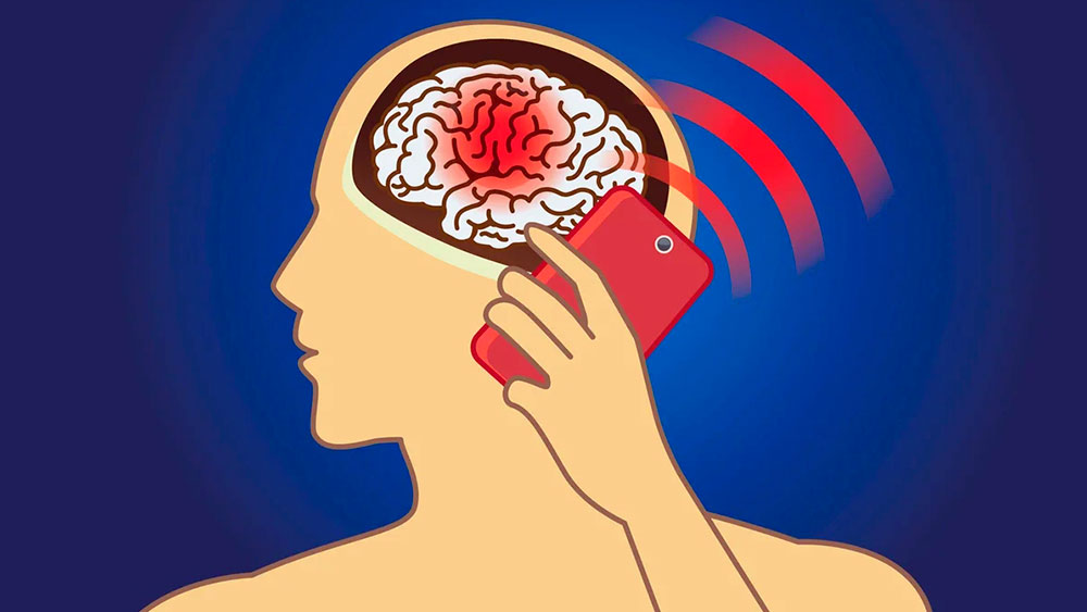 влияние телефона на мозг