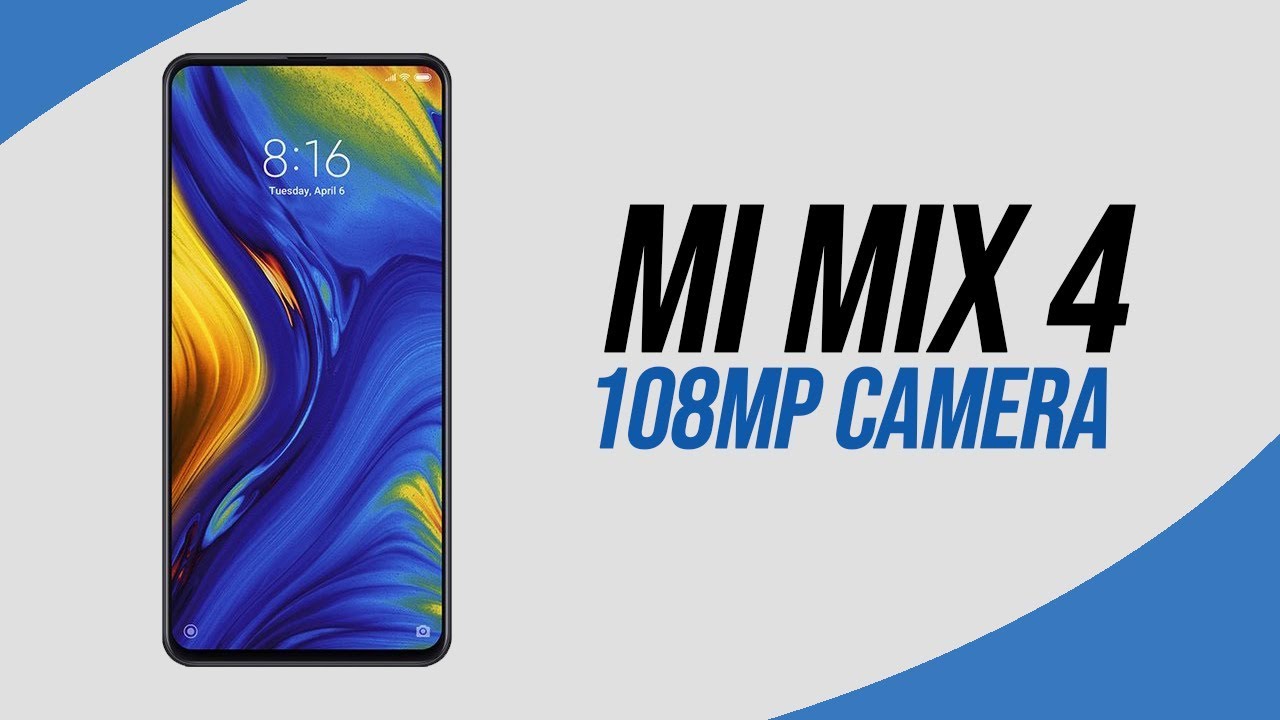 Mi Mix 4: камера