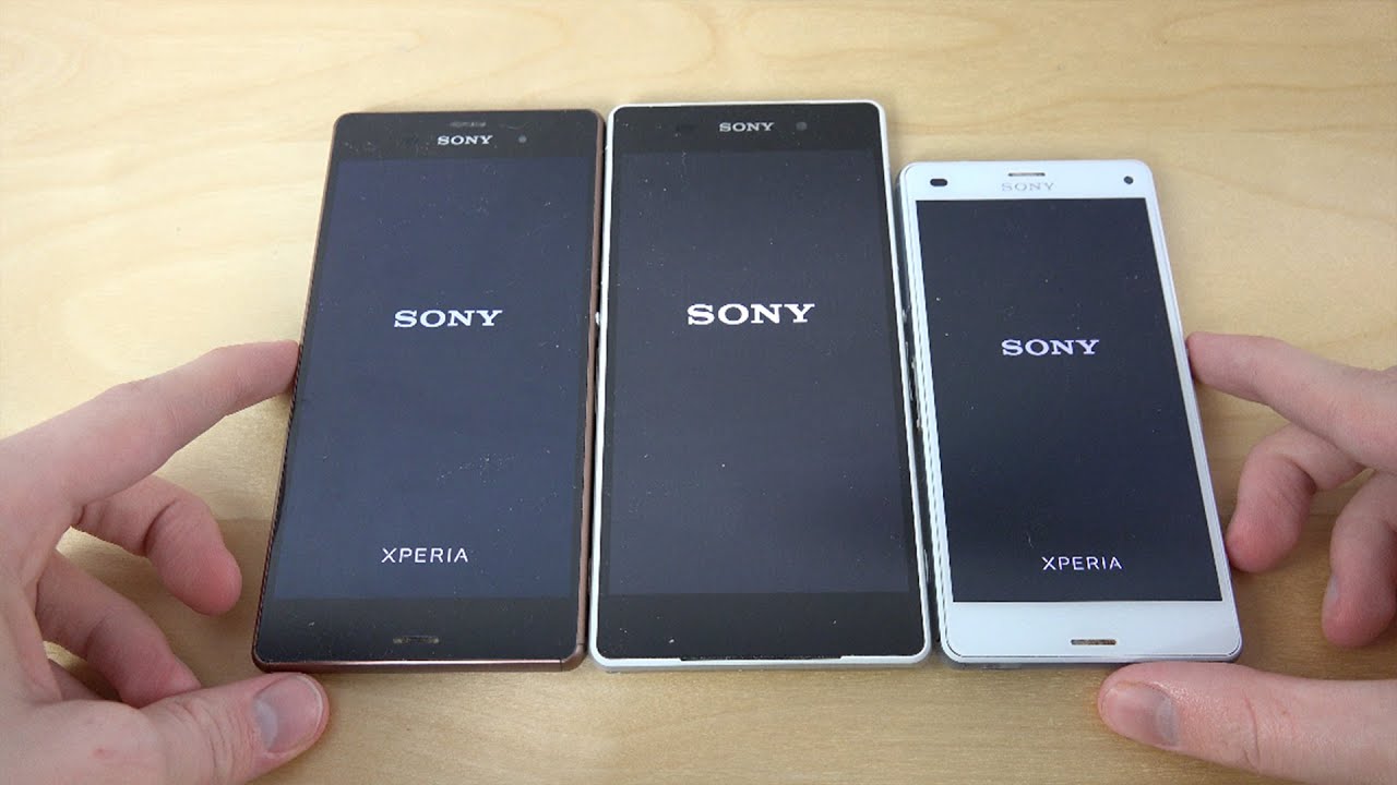 Sony xperia сравнение