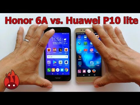 Huawei P10 lite vs. Honor 6A 