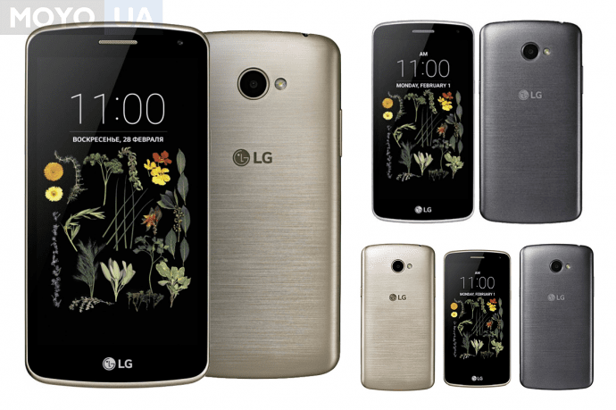 малобюджетный смартфон LG K5 X220