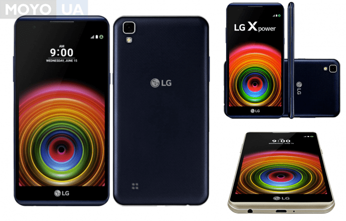 обзор телефона для селфи LG X POWER (K220)