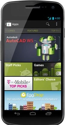 6. Play Store on the Galaxy Nexus.